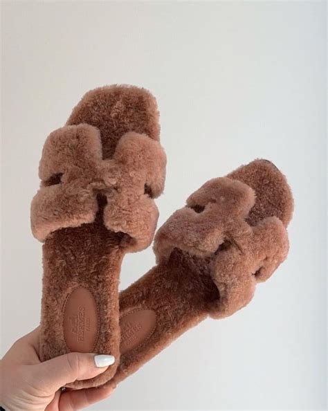 Hermes Orans for Fall 2021 including Teddy Bear Sandals